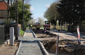 Remont ulicy Ogrodowej w Szlichtyngowej ZDJĘCIA