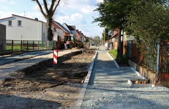 Remont ulicy Ogrodowej w Szlichtyngowej ZDJĘCIA