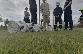 Młodzieżowa Drużyna Pożarnicza ze Sławy jużpo pierwszych zajęciach ZDJĘCIA