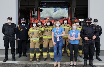 Wschowscy strażacy włączają sięw akcjęCała Polska dla Marysi