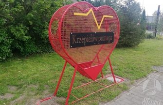 W Krzepielowie pojawiło się serce na nakrętki ZDJĘCIA