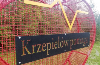 W Krzepielowie pojawiło się serce na nakrętki ZDJĘCIA