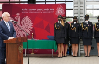 Strażacy z KP PSP Wschowa uczestniczyli w Wojewódzkich obchodach Dnia Strażaka 2021