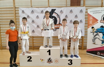 Sukcesy zawodników Sparty na turnieju Funny Judo Rawicz 2021
