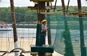 Atrakcja wśród drzew ZDJĘCIA