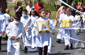 Procesja Bożego Ciała przeszła przez Sławę ZDJĘCIA