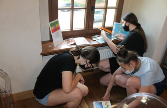 Escape room w Bibliotece Publicznej Miasta i Gminy we Wschowie ZDJĘCIA