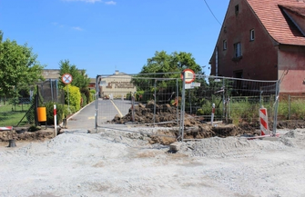 Remont ulicy Ogrodowej w Szlichtyngowej