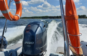 Policyjni wodniacy w pełnej gotowości