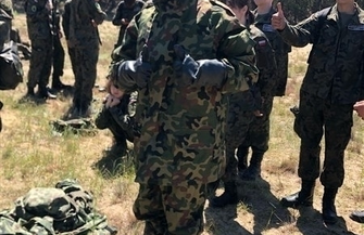 Zajęcia wojskowe w Sulechowie ZDJĘCIA