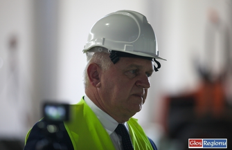 Wojewoda Lubuski w nowej siedzibie Spółki Jedność VIDEO