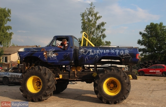Monster trucks i drift we Wschowie