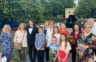Koncert fortepianowy Mateusza Mikołajczaka we Wschowie ZDJĘCIA