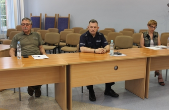 Posiedzenie Powiatowego Zespołu Zarządzania Kryzysowego i Komisji Bezpieczeństwa i Porządku