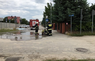 Na os. Zacisze we Wschowie ulatniał sięgaz