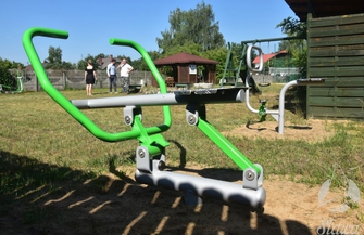 Siłownia pod chmurką w Lubiatowie ZDJĘCIA