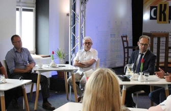 Senator Wadim Tyszkiewicz z wizytąwe Wschowie ZDJĘCIA