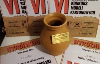 Wschowskie modele na Ogólnopolskim Konkursie Modeli Kartonowych Czarna Białostocka