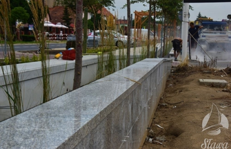 Zielony pasaż w Sławie