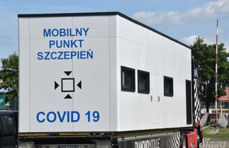 Mobilny punkt szczepień w naszym mieście