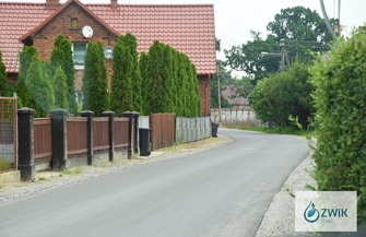 Droga gminna w Krążkowie przeszła przebudowę.