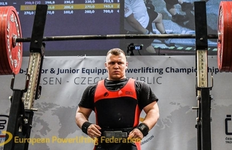 J. Krakowian został wicemistrzem Europy w trójboju siłowym
