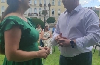 Recital fortepianowy na rynku ZDJĘCIA