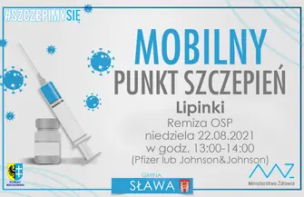 Kolejne akcje szczepień przeciw Covid-19 w Gminie Sława