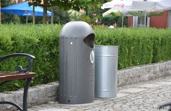 Sława Nowe kosze na śmieci ZDJĘCIA