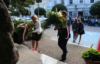 Szlichtyngowa Upamiętniono 82. rocznicę wybuchu II WŚ ZDJĘCIA