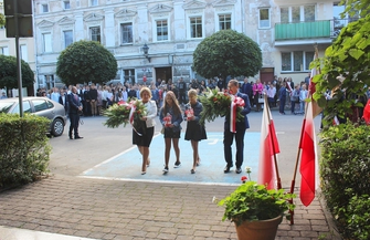 Szlichtyngowa Upamiętniono 82. rocznicę wybuchu II WŚ ZDJĘCIA