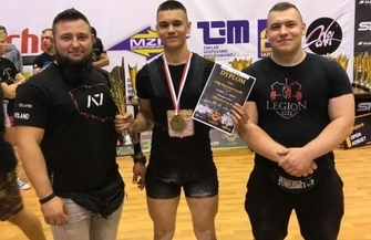 F. Kaczmarzewski Mistrzem Polski w Trójboju Siłowym Klasycznym