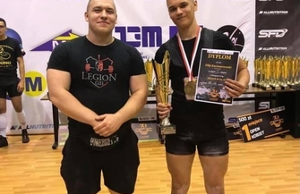 F. Kaczmarzewski Mistrzem Polski w Trójboju Siłowym Klasycznym