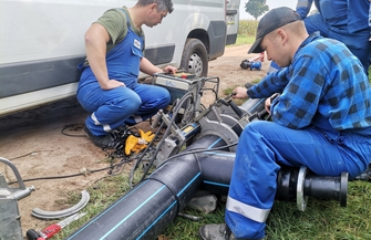 Nowa sieć wodociągowa ZDJĘCIA