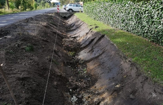 Będzie nowy chodnik wzdłuż osiedla domków jednorodzinnych