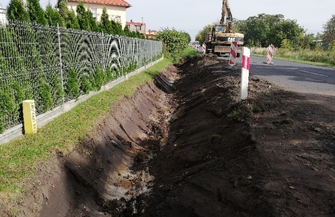 Będzie nowy chodnik wzdłuż osiedla domków jednorodzinnych