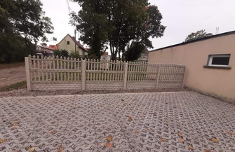 Nowe ogrodzenie przy remizie OSP Gola ZDJĘCIA