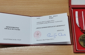 Medale z okazji Dnia Edukacji Narodowej