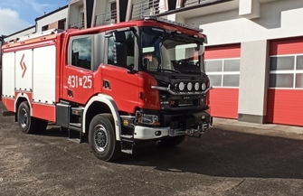 Nowy samochód dla KP PSP we Wschowie ZDJĘCIA