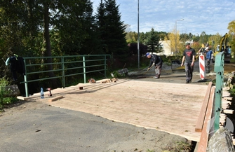 Mostek został wyremontowany ZDJĘCIA