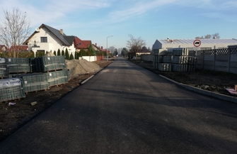 Remont ul. Łąkowej w Szlichtyngowej ZDJĘCIA