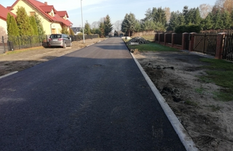 Remont ul. Łąkowej w Szlichtyngowej ZDJĘCIA