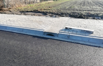 Remont ul. Łąkowej w Szlichtyngowej ZDJĘCIA