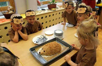 Dzień Jeża w Przedszkolu nr 5 ZDJĘCIA