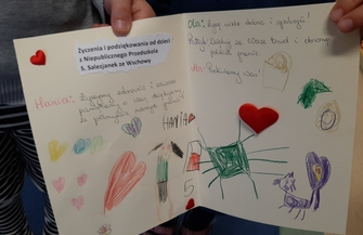 Akcja Murem za Polskim Mundurem w przedszkolu S. Salezjanek ZDJĘCIA