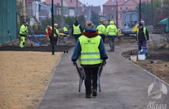 Tor rolkowy w Sławie - Postępy