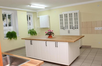 Kuchnia w Klubie Seniora we Wschowie wyposażona ZDJĘCIA