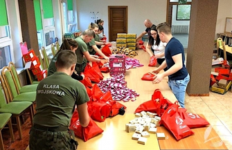 Gmina Sława Świąteczne paczki czekają na Mikołaja ZDJĘCIA