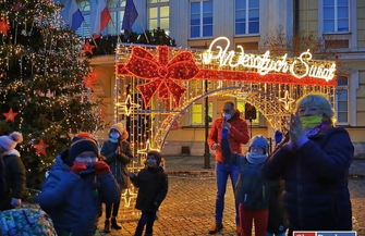 Zlot Mikołajów we Wschowie.