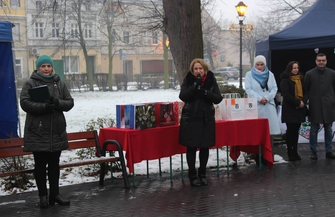 Szlichtyngowa Uroczyste rozświetlenie choinki i wizyta Mikołaja ZDJĘCIA